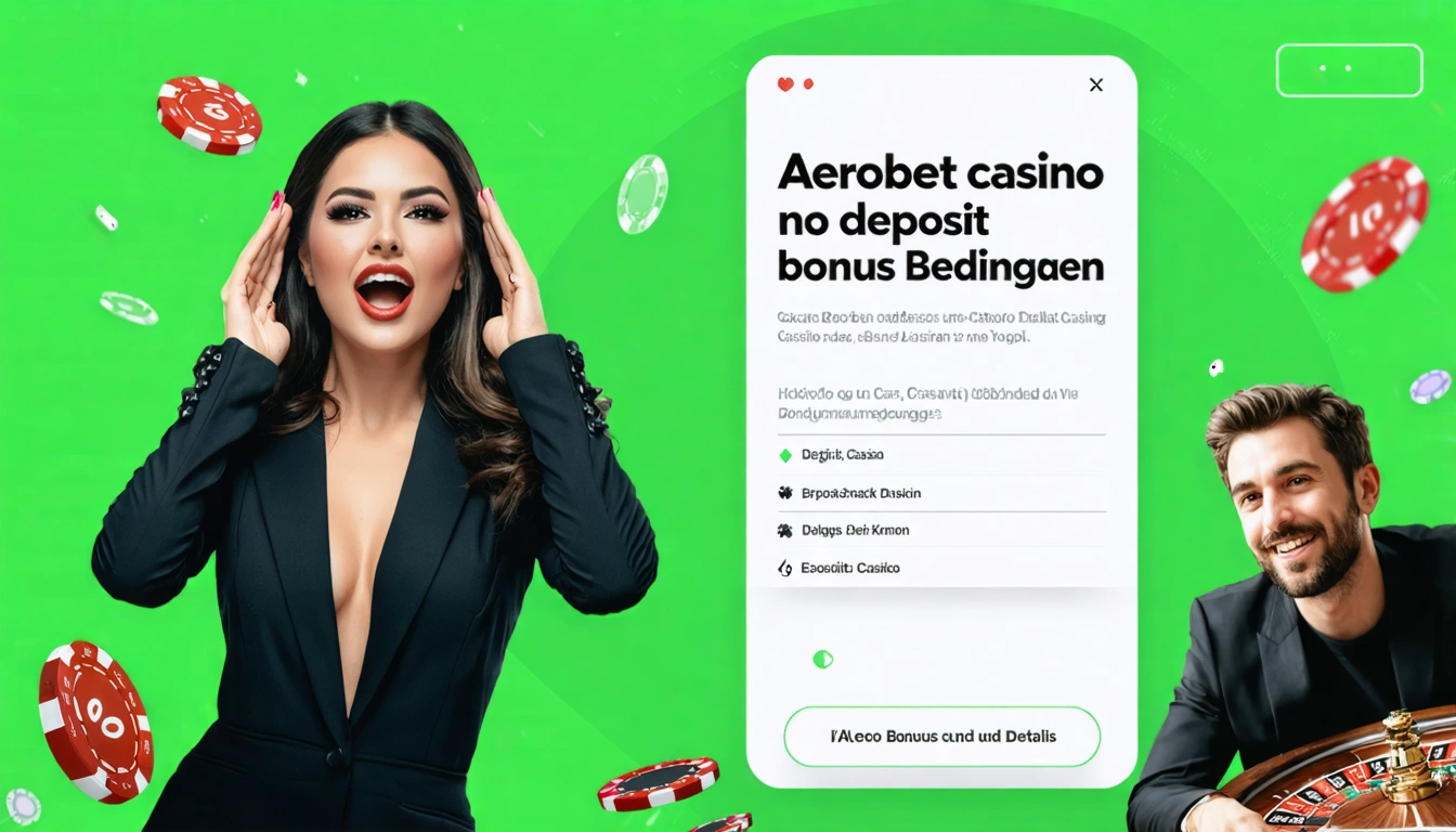 Aerobet casino no deposit bonus Bedingungen und Details
