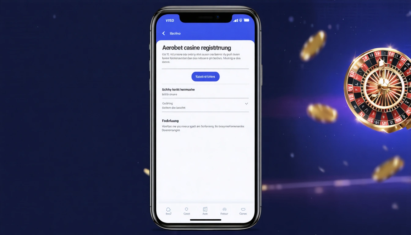 Aerobet casino registrierung Schritt für Schritt Anleitung